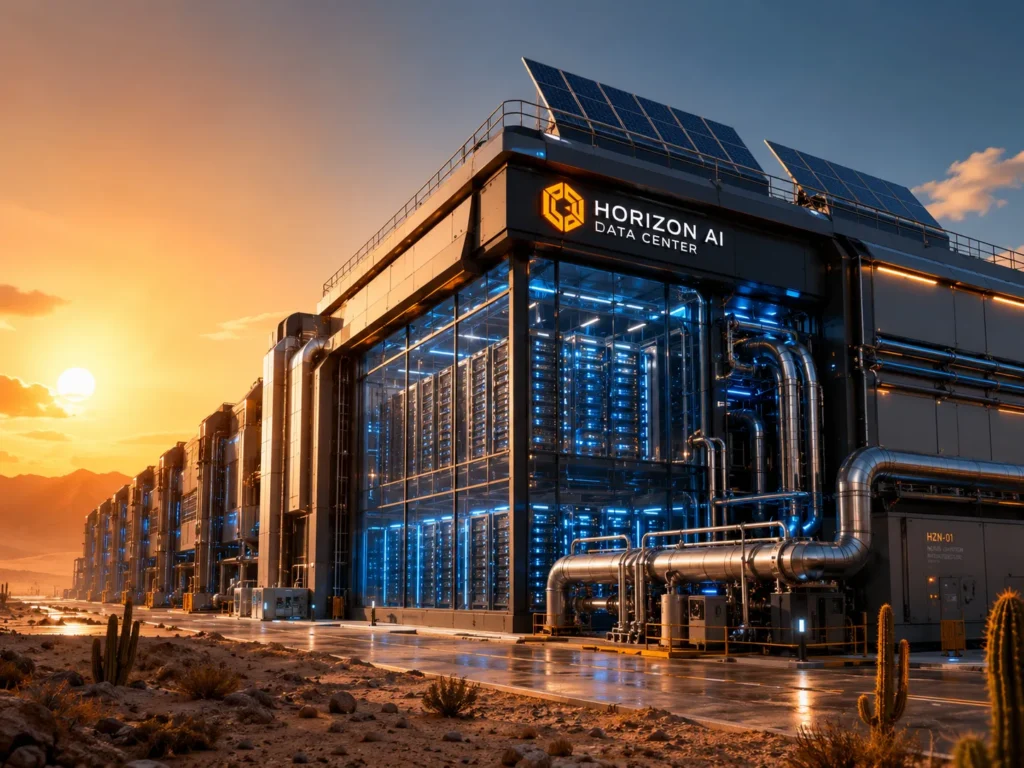 Data center cooling systems working during an extreme heat wave