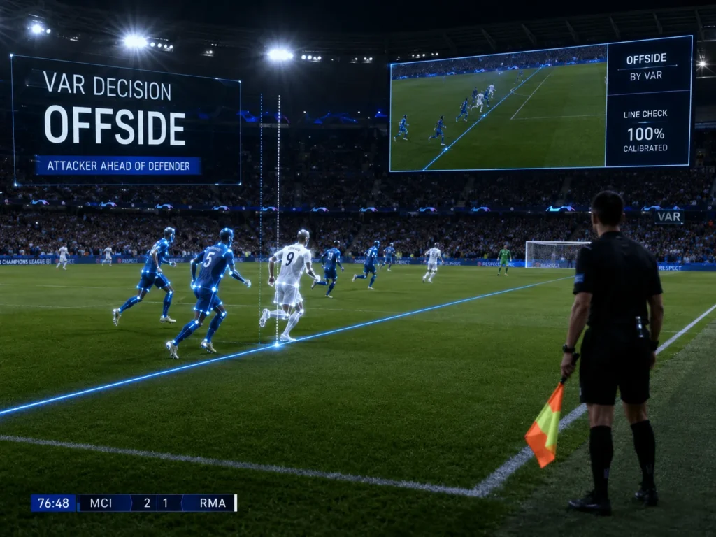 FIFA semi-automated offside technology with 3D player tracking