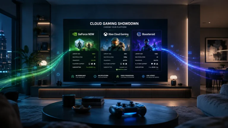 Game streaming Android TV comparison with GeForce NOW, Xbox Cloud Gaming and Boosteroid
